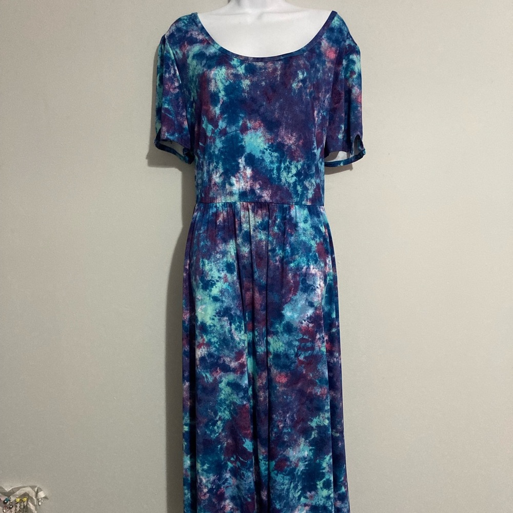 Tye-Dye Maxi Dress